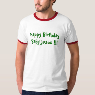 T-shirt Bebê Jesus do feliz aniversario!!!