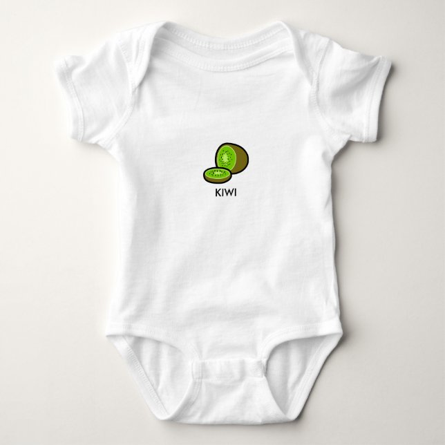 T-shirt Bebê Kiwi (Frente)