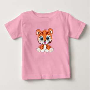 T-Shirt Bebê Lion Cute