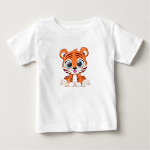 T-Shirt Bebê Lion Cute