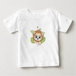 T-Shirt Bebê Lion Cute