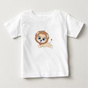 T-Shirt Bebê Lion Cute