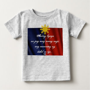 T-shirt bebê mamatay do sayo do dahil do ng do ANG