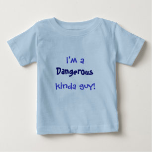 T-shirt Bebê Perigoso