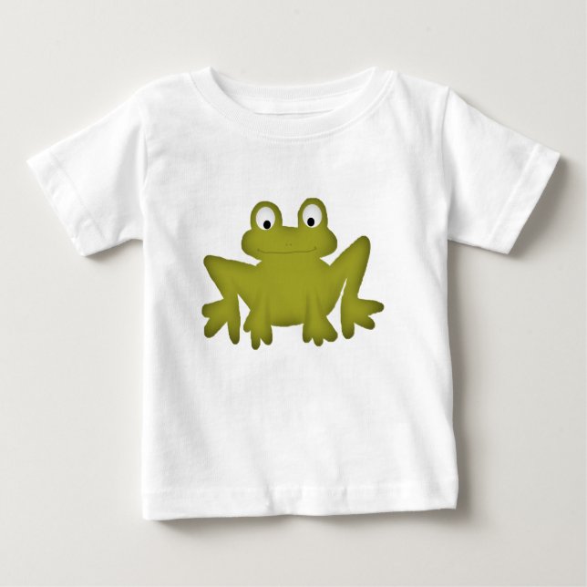 T-shirt Bebê-Romper Sapo (Frente)