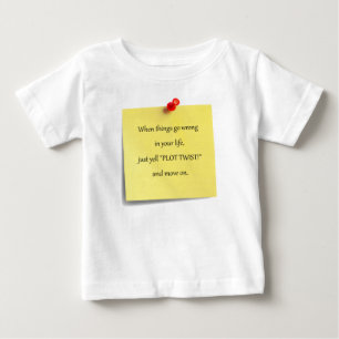 T-Shirt Bebê Torção De Plot