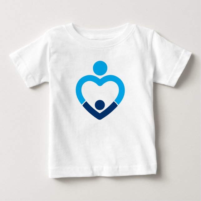 T-shirt Bebê Tutu - Fato de bebê - Branco ou Rosa (Frente)
