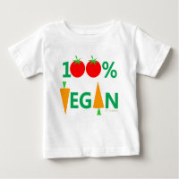 Bebê Vegan Cartoon Cute Vegetais Humorísticos
