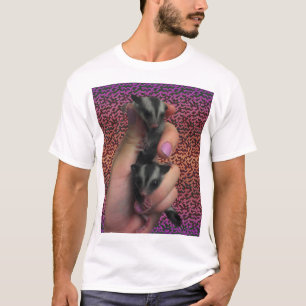 T-shirt Bebês-Açúcar com Camisa-Fundo Funsa