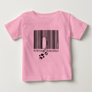 T-shirt Bebês de Libertação Animal