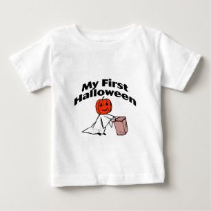 T-shirt Bebês o primeiro Dia das Bruxas