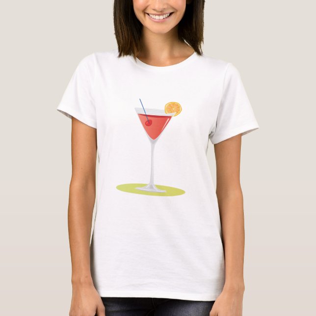T-shirt Bebida de Cosmo (Frente)