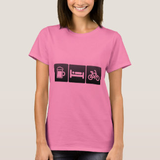 T-shirt Bebida, sono e classes de giro