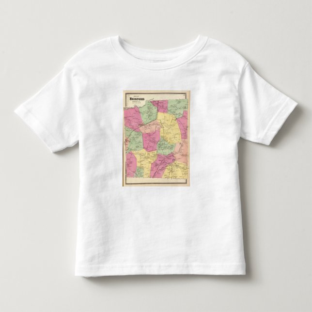 T-shirt Bedford, cidade (Frente)