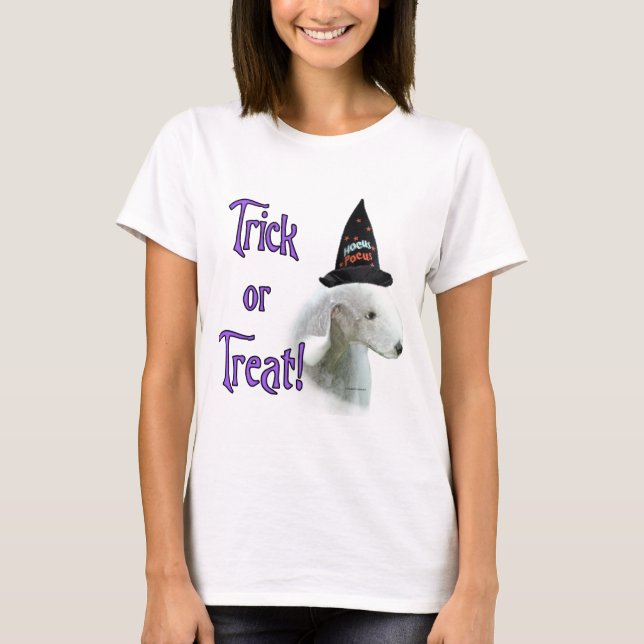 T-shirt Bedlington Terrier Trick (Frente)