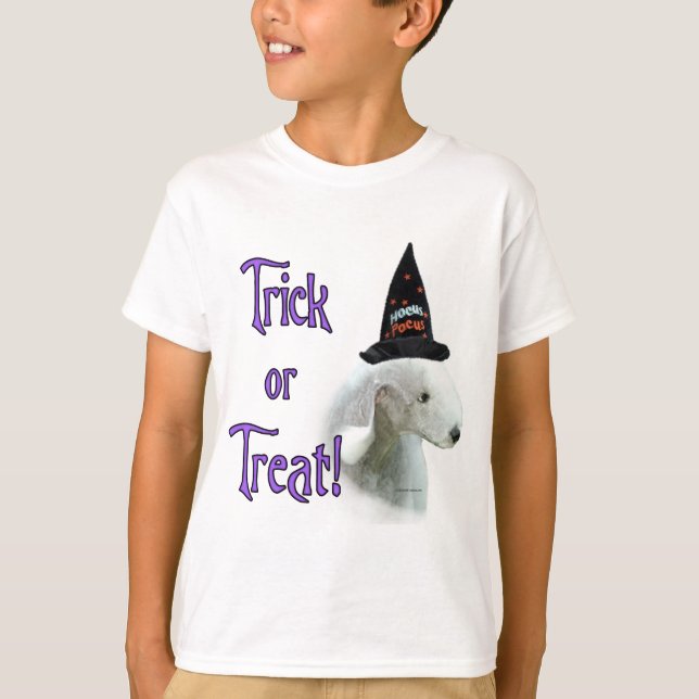 T-shirt Bedlington Terrier Trick (Frente)
