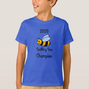T-Shirt Bee Champion Para Crianças 2026