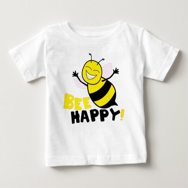 T-shirt Bee Happy (Frente)