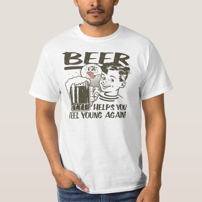 T-shirt Beer Fountain of Youth (Frente)