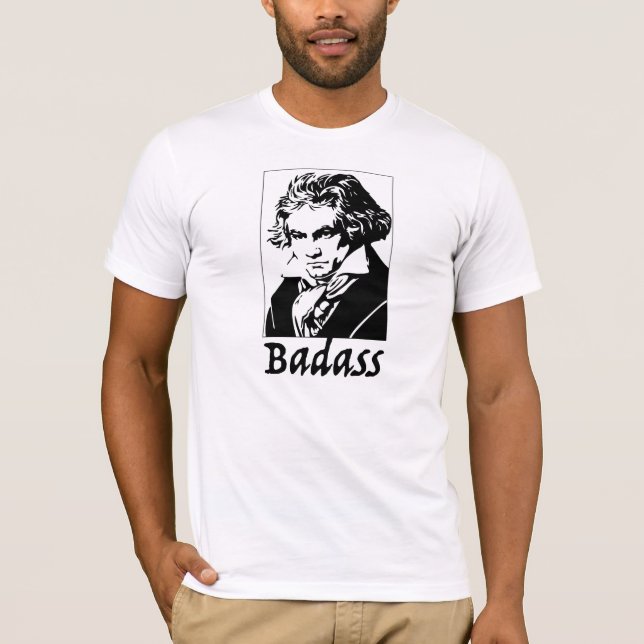 T-shirt Beethoven Badass (Frente)