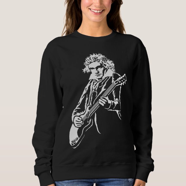 T-shirt Beethoven Rock! (Frente)