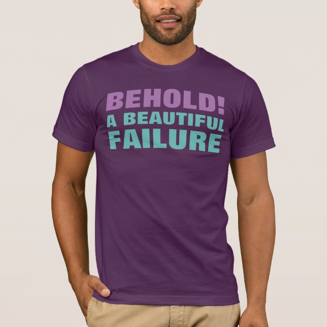T-SHIRT BEHOLD! UMA FALHA BONITA (Frente)