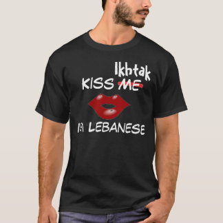 T-shirt Beije Ikhtak, mim são libanês - costume… -