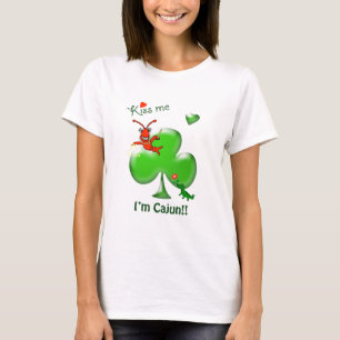 T-shirt Beije-me que eu sou Dia de São Patrício dos