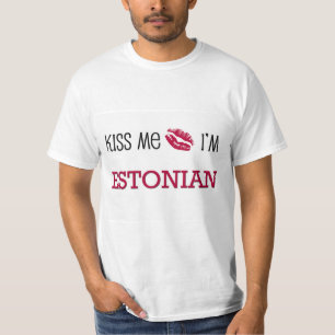 T-shirt Beije-me que eu sou ESTÓNIO