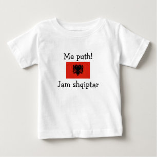 T-shirt Beije-Me! Sou albanês (Boy)