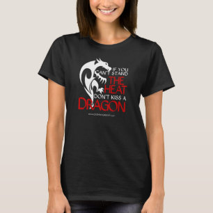 T-shirt Beije um dragão