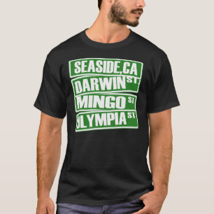T-shirt Beira-mar, Califórnia (Darwin, Mingo, Olympia) --
