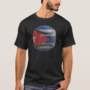 T-shirt Beisebol cubano