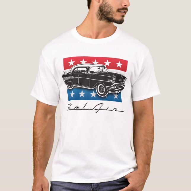 T-shirt Bel Air 1957 de Chevrolet (Frente)