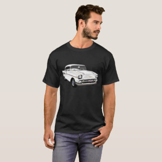 T-shirt Bel Air 1957 no branco