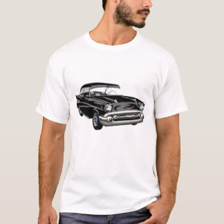 T-shirt Bel Air 1957 no preto