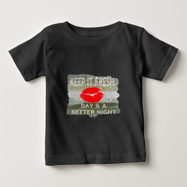 T-shirt Bela e perfeita salvação da data (Frente)