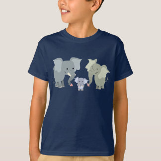 T-Shirt Bela Família Elefante