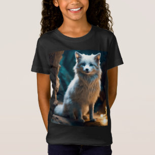 T-Shirt Bela Jersey, das Raparigas Fluff Galáctica