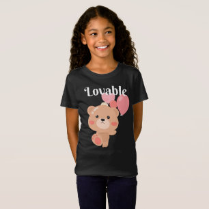 T-Shirt Bela Jersey, De Meninas Amáveis