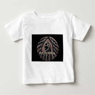 T-shirt Beleza Africana: Bongo Maasai Retrai Arte Tribal