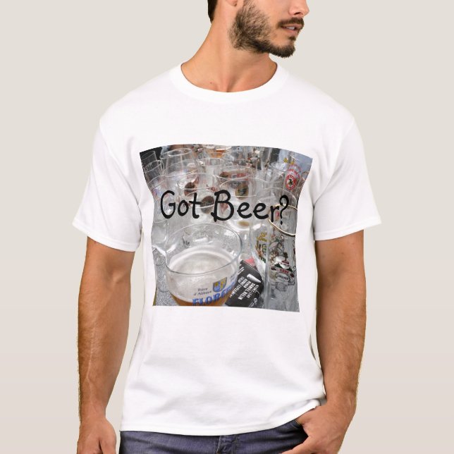 T-shirt belga das cervejas (Frente)