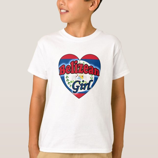 T-shirt Belizean Girl (Frente)