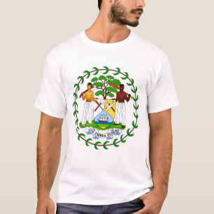 T-shirt belizence da brasão