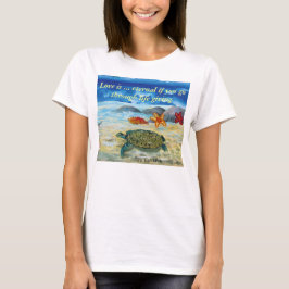 T-shirt Bella+Canvas em cima, branco