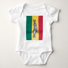 T-shirt Belo coelho Rasta Oasis Metal Bunny
