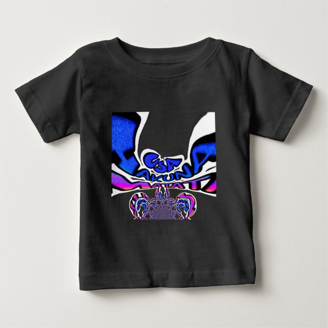 T-shirt Belo e impressionante texto divertido dos EUA, pad (Frente)