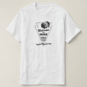 T-shirt Bem-vindo ao Skokie, Illinois