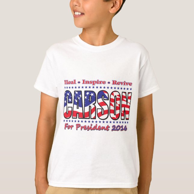 T-shirt Ben Carson (Frente)