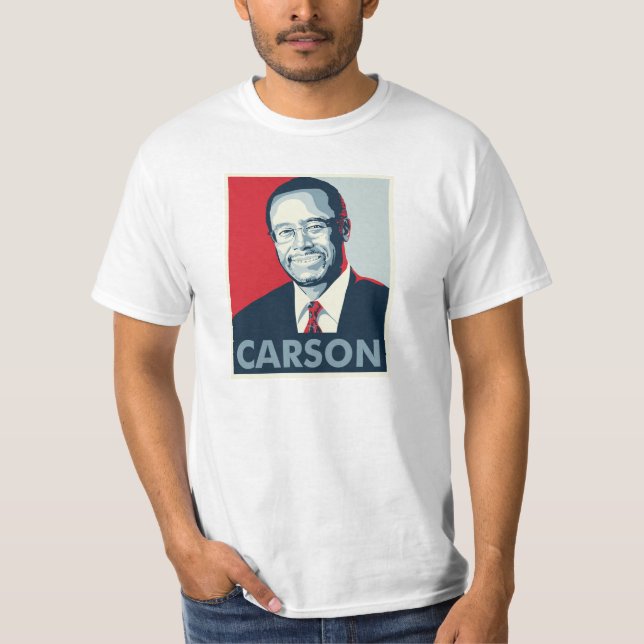 T-shirt Ben Carson 2016 (Frente)